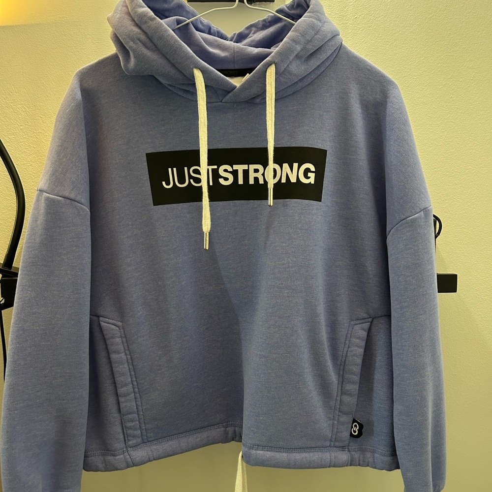 Women's Blue Hoodie Sweater